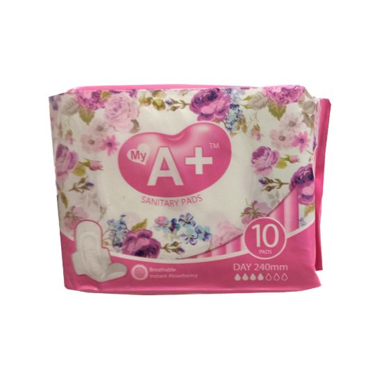 Imagen de Almohadillas sanitarias con alas My A+ (10 U)