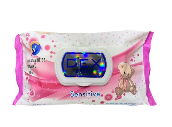 Imagen de Toallitas húmedas sensibles para bebé Dex (72 U)