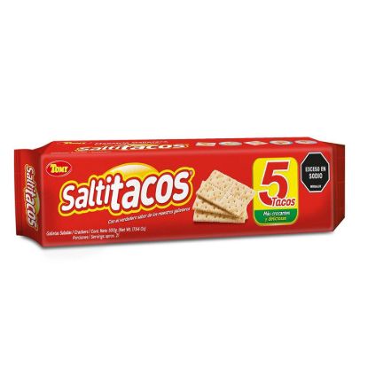 Imagen de Galletas saladas Tomy Saltitacos (500 g)