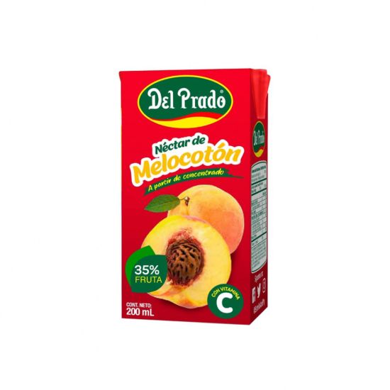 Imagen de Néctar de melocotón Del Prado (200 ml)
