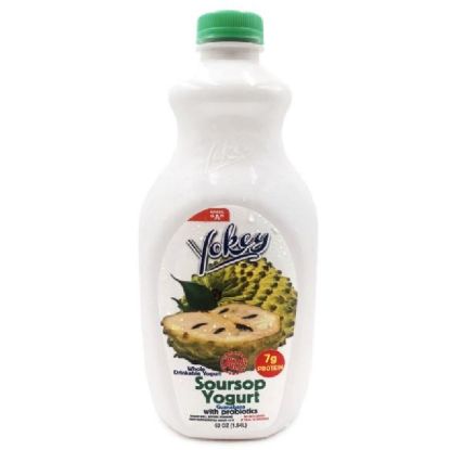 Imagen de Yogurt de guanábana con probióticos Yokey (1.54 L)