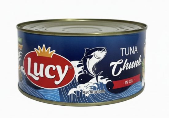 Imagen de Lomito de atún en aceite en lata Lucy (1 kg)