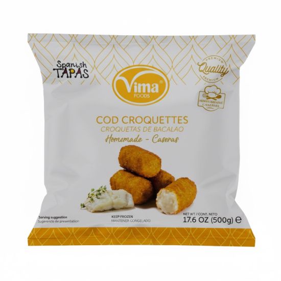 Imagen de Croquetas de bacalao Vima (500 g)
