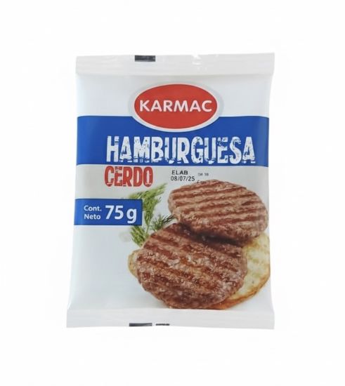 Imagen de Hamburguesa de cerdo Karmac (75 g)