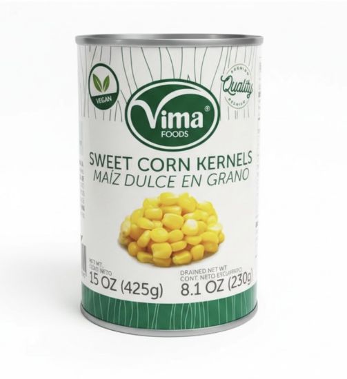 Imagen de Maíz dulce en grano Vima Foods (425g)