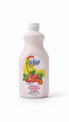 Imagen de Yogurt bebible Yokey banana y fresa (1.54 L)