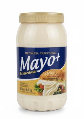 Imagen de Mayonesa tradicional Mayo+ Silverfoods (500 g)